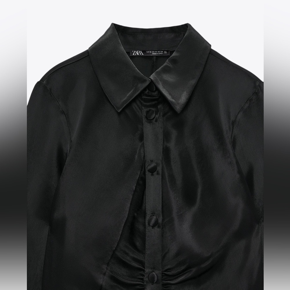 Zara satin dress